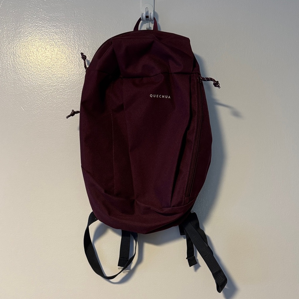 Quechua Dark Red Backpack for Men